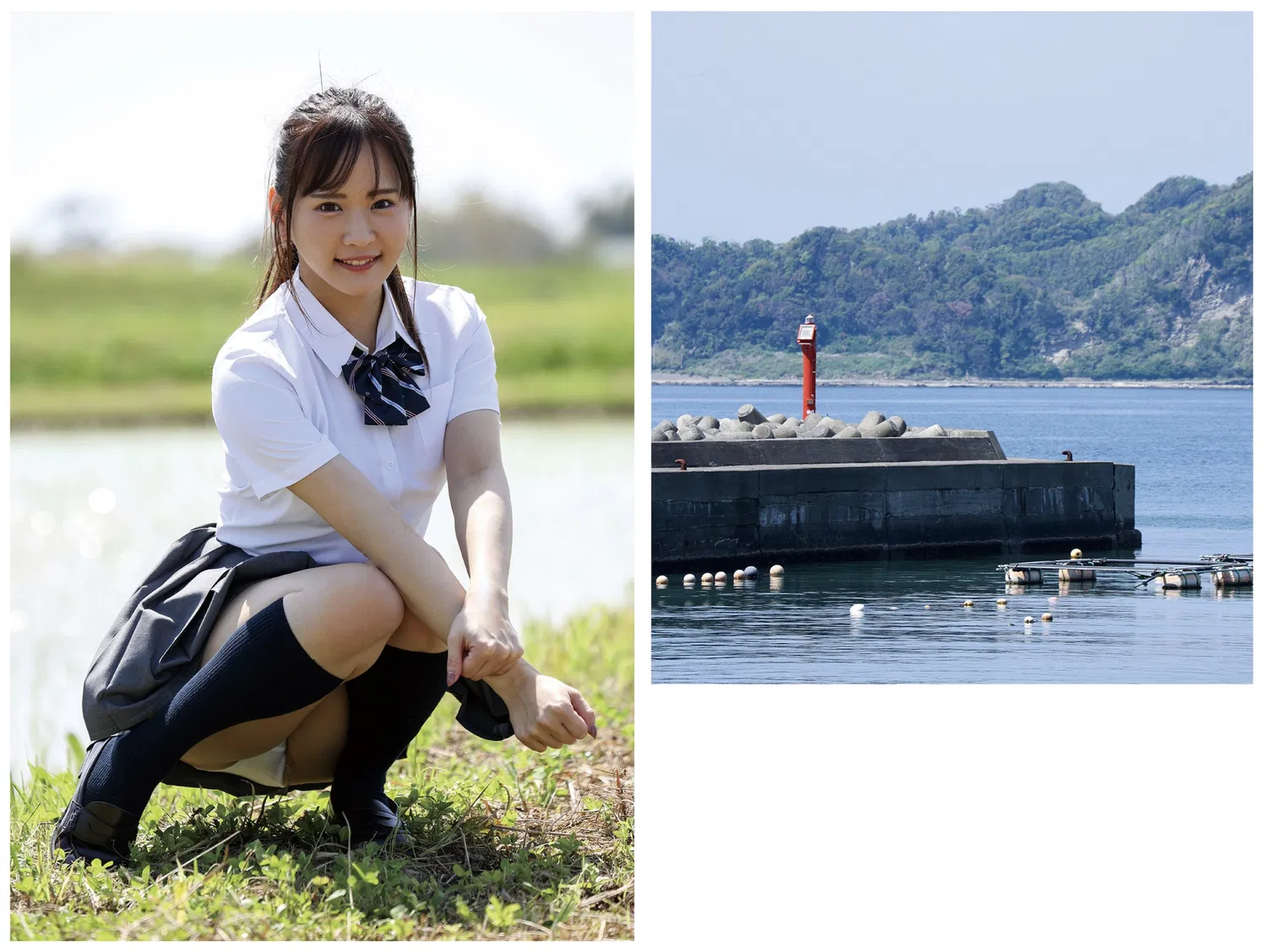 [Photobook] 広瀬なるみ ヌード写真集『風に包まれて』