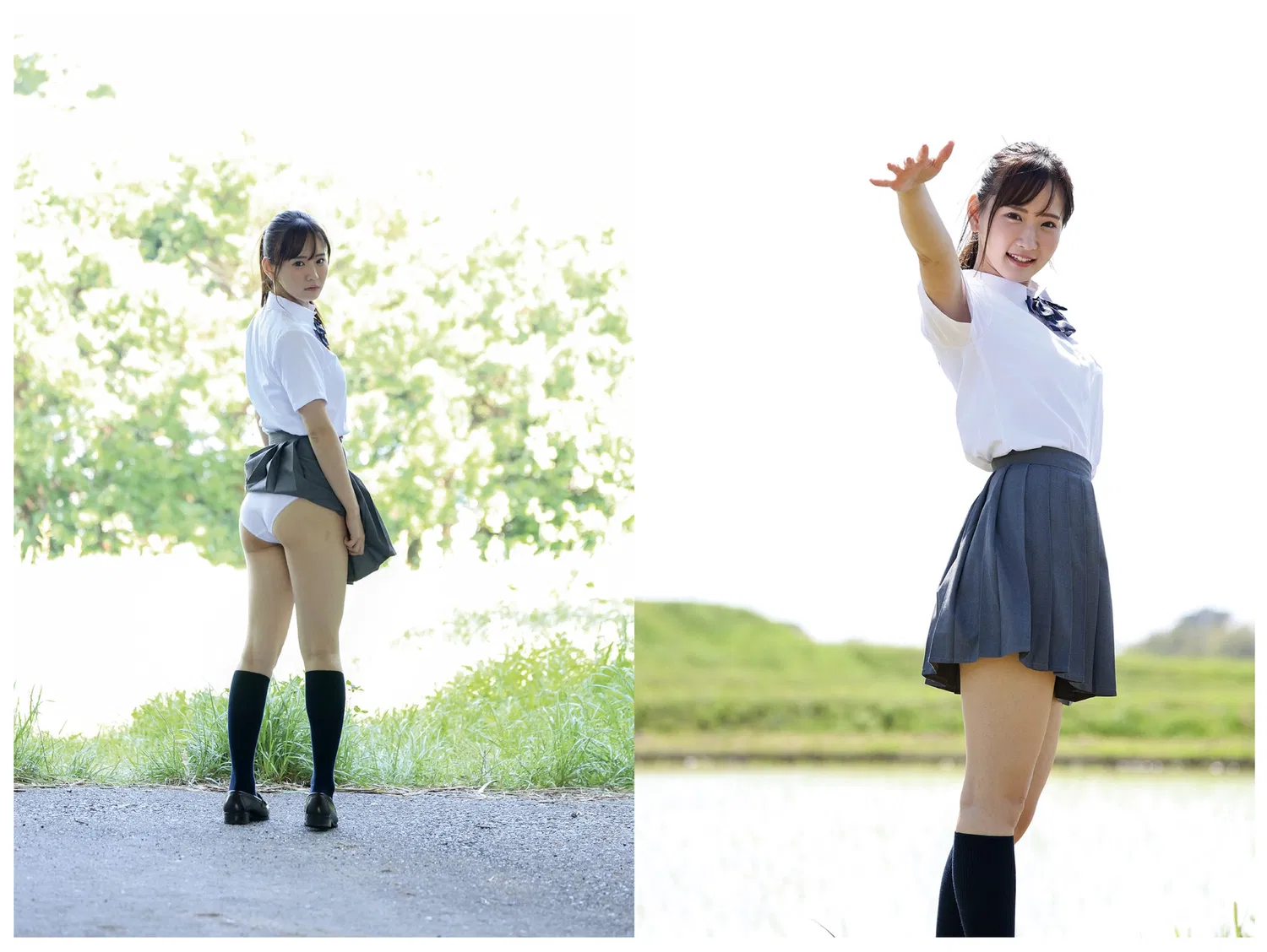 [Photobook] 広瀬なるみ ヌード写真集『風に包まれて』