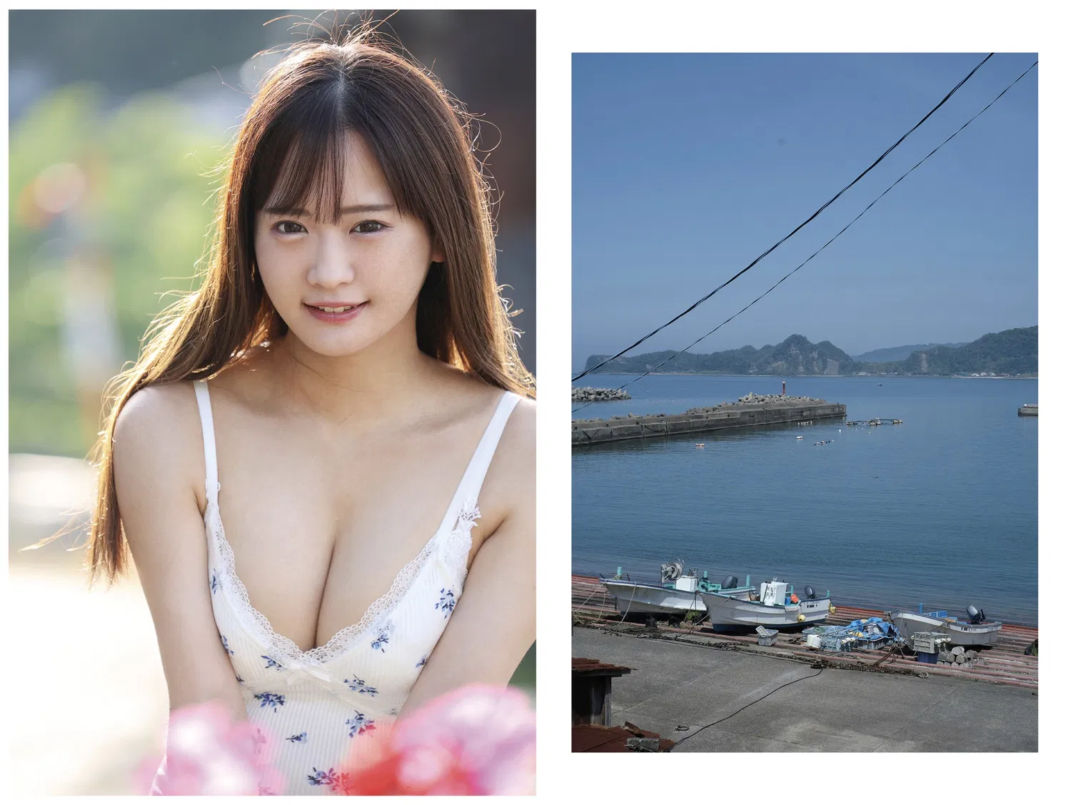 [Photobook] 広瀬なるみ ヌード写真集『風に包まれて』