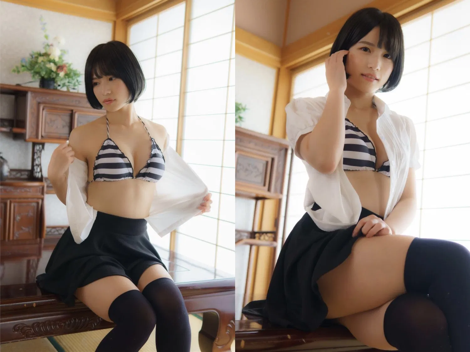 [Photobook] 村上りいな フェティッシュ写真集『ニーハイソックスになりたくて』(エンタメ娯楽ちゃんねる)