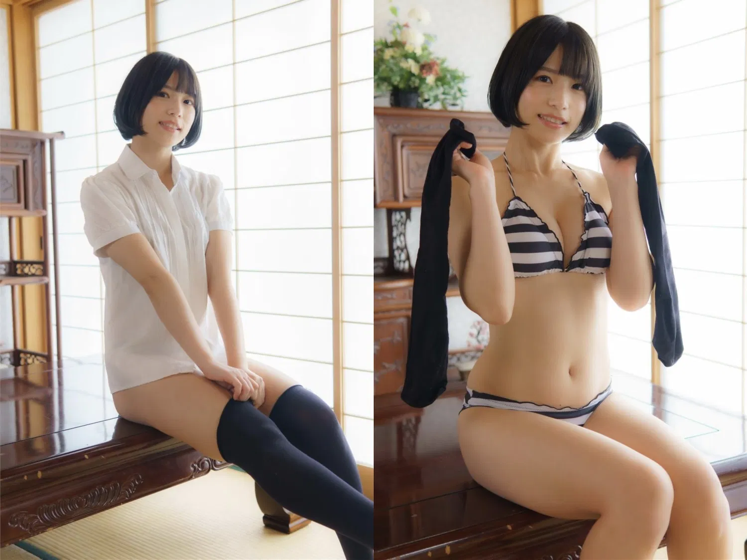 [Photobook] 村上りいな フェティッシュ写真集『ニーハイソックスになりたくて』(エンタメ娯楽ちゃんねる)