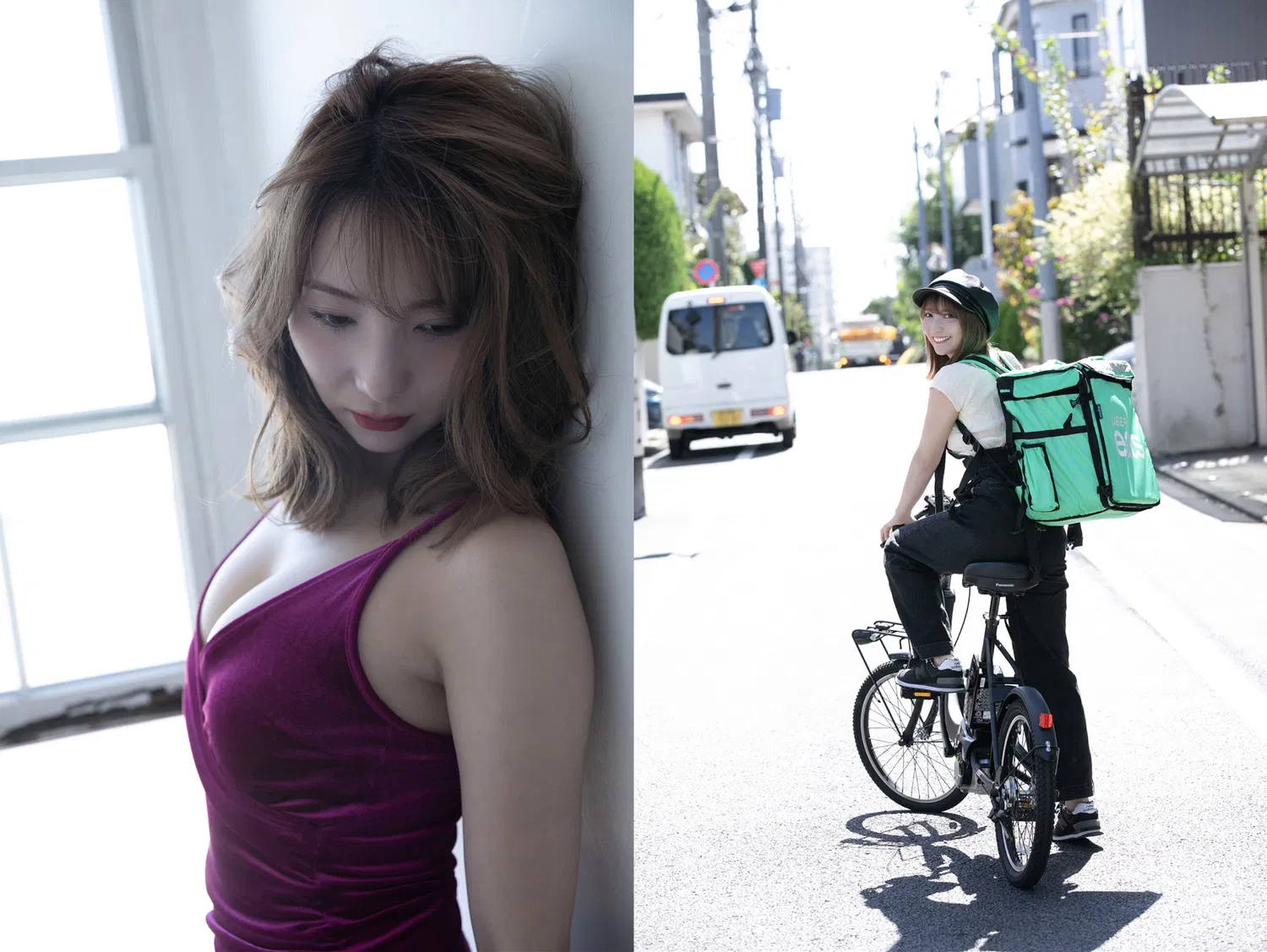 [Photobook] 週刊ポストデジタル写真集 堀みづき 美人すぎるUberEats配達員 いいオンナお届けします