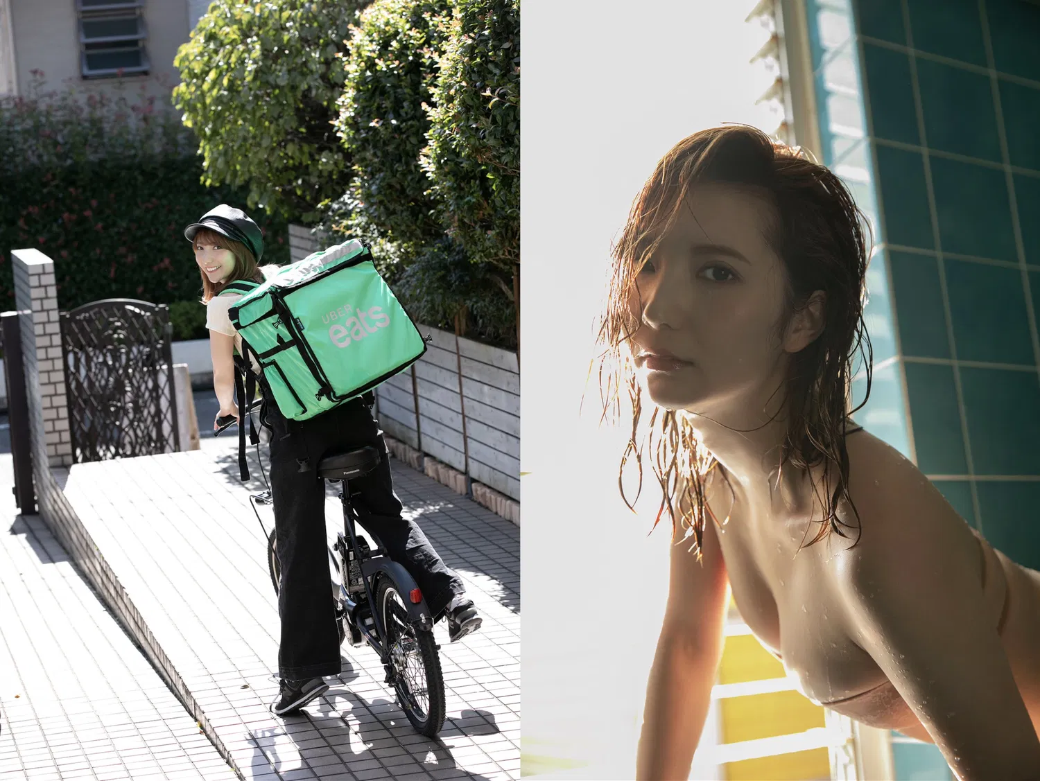 [Photobook] 週刊ポストデジタル写真集 堀みづき 美人すぎるUberEats配達員 いいオンナお届けします