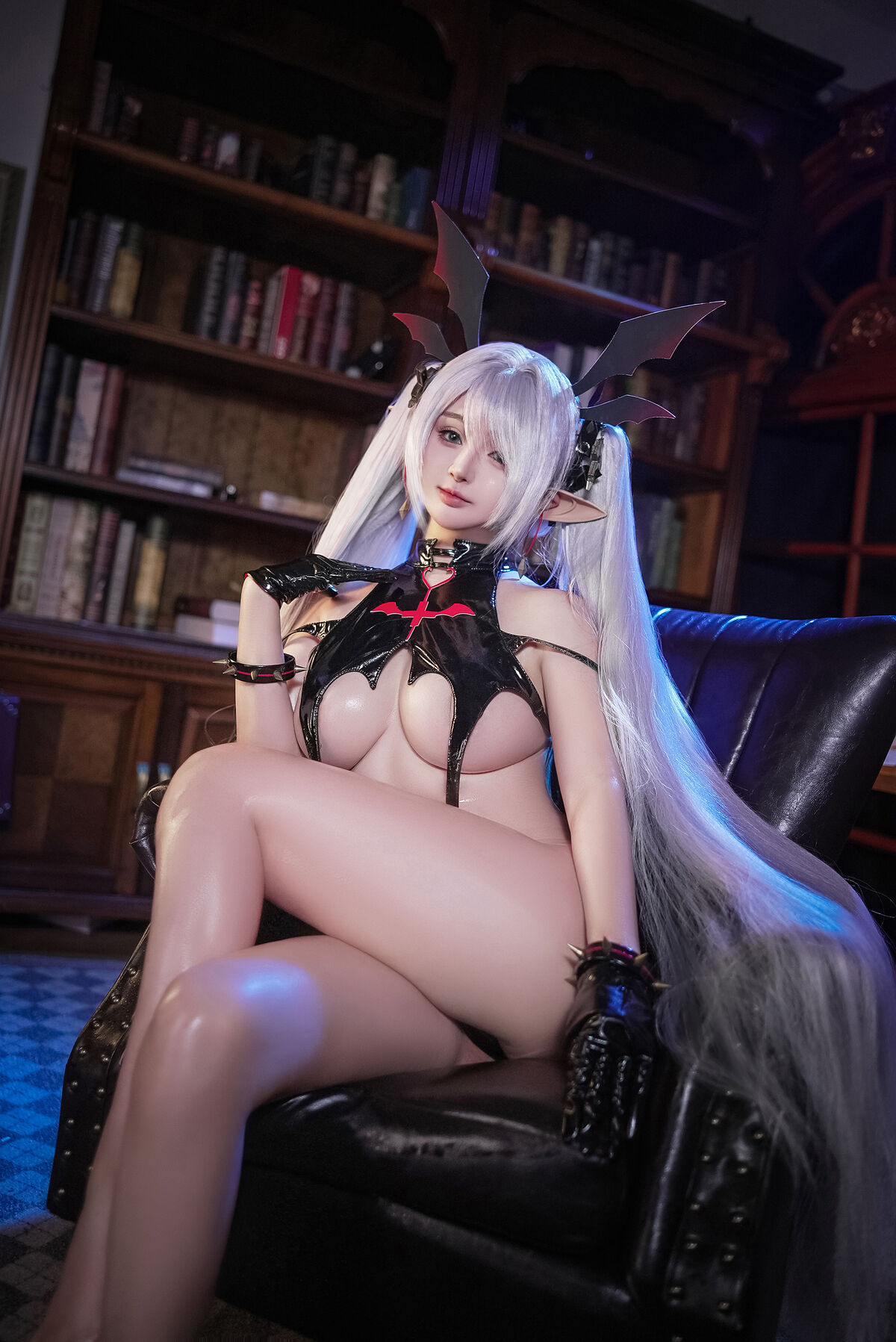 Coser@桜井宁宁 - 黑色恶魔 Part01