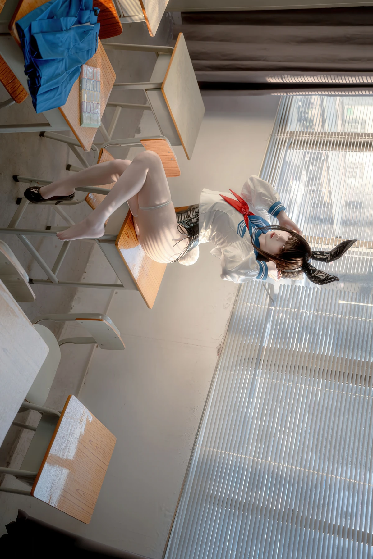 Cosplay 纸悦Etsu_ko – 水手服兔女郎