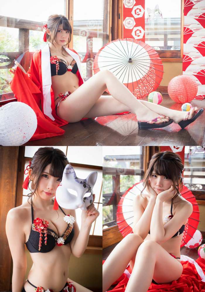 えなこ めっちゃかわいい水着グラビア画像！