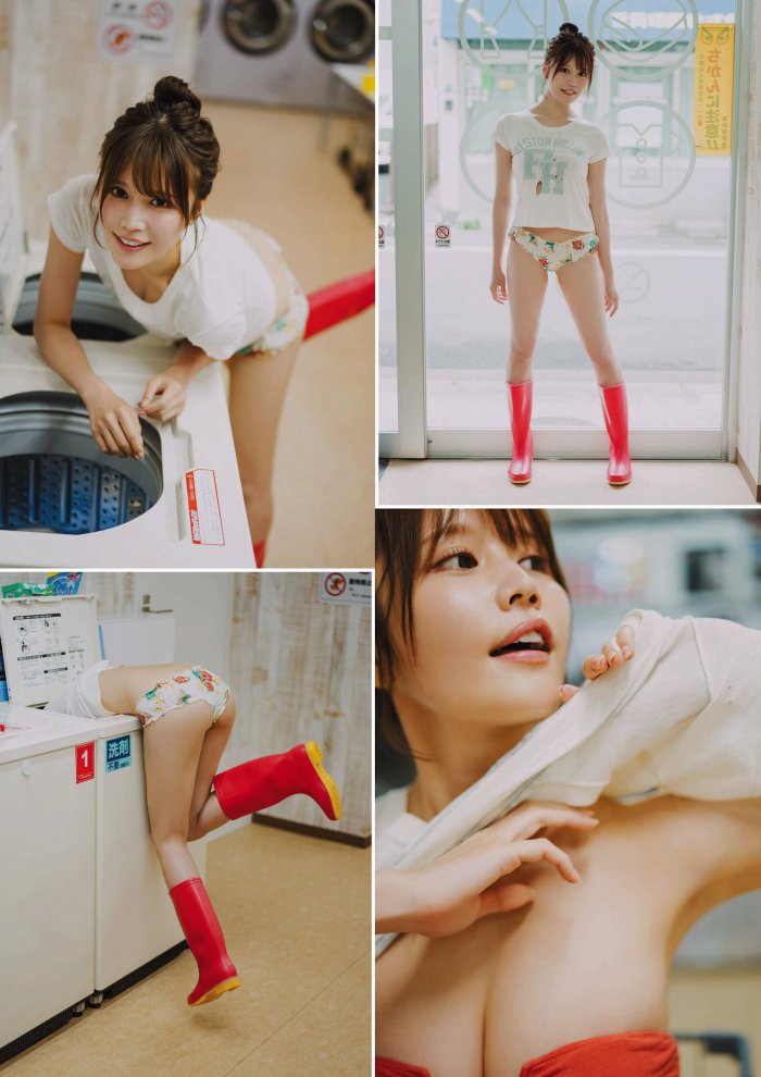 小日向ゆか 萌えるEカップの水着グラビア画像！