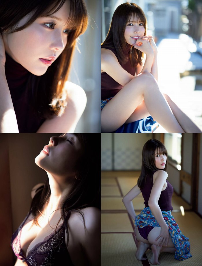 小日向ゆか 萌えるEカップの水着グラビア画像！