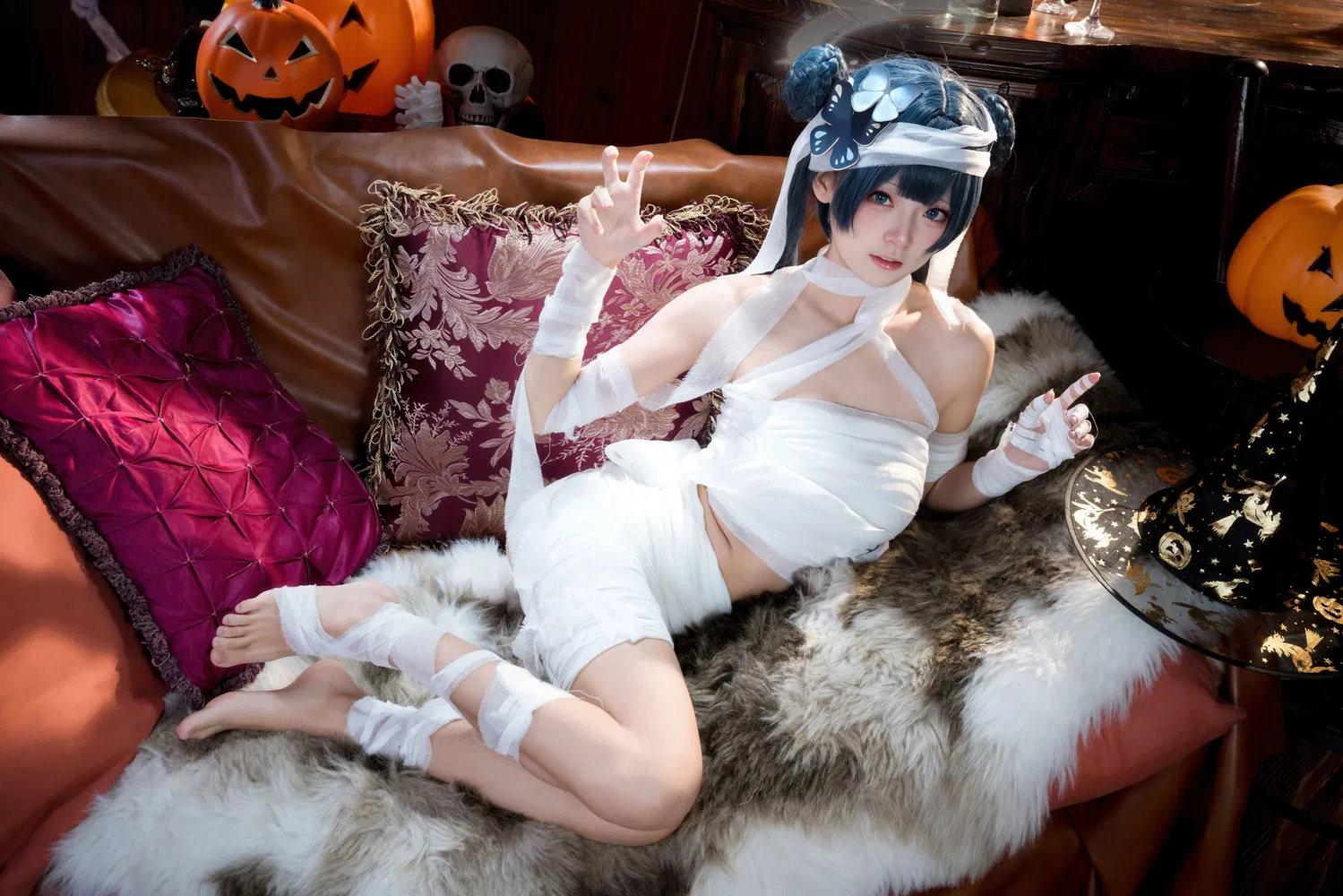 [Cosplay] 九柒喵 好美+妃咲万圣节