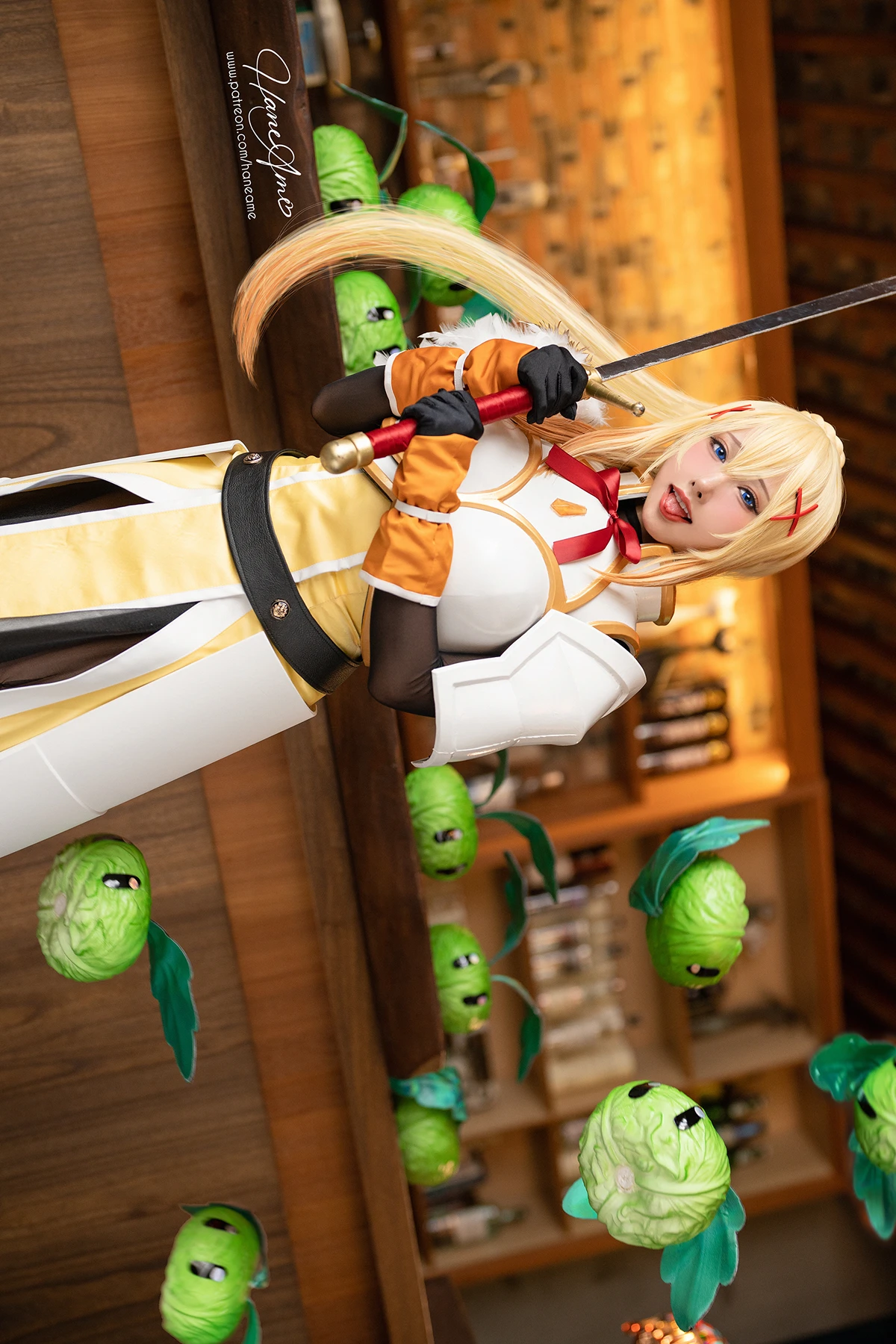 Cosplay HaneAme 雨波 – Konosuba Darkness