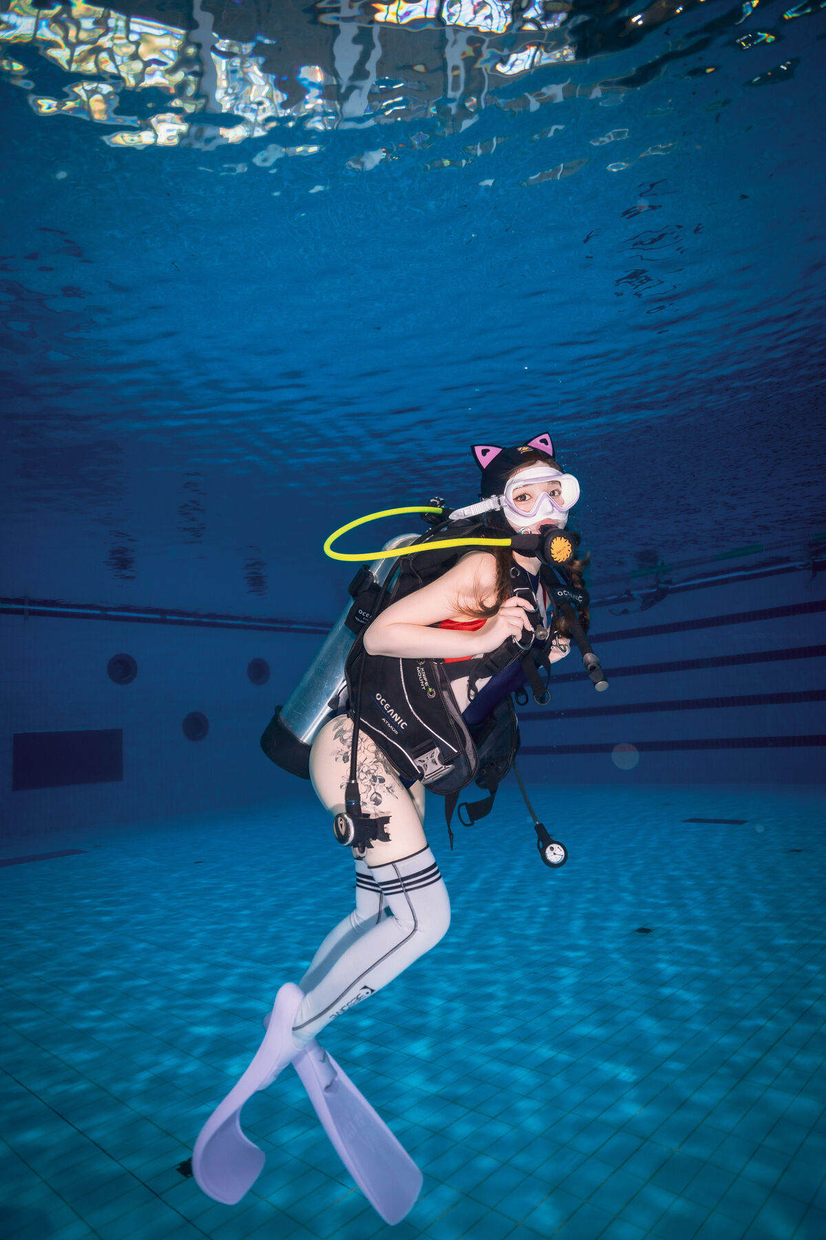 DJAWA Photo - Son Ye-Eun 손예은 - Swimming Lessons Underwater Part01