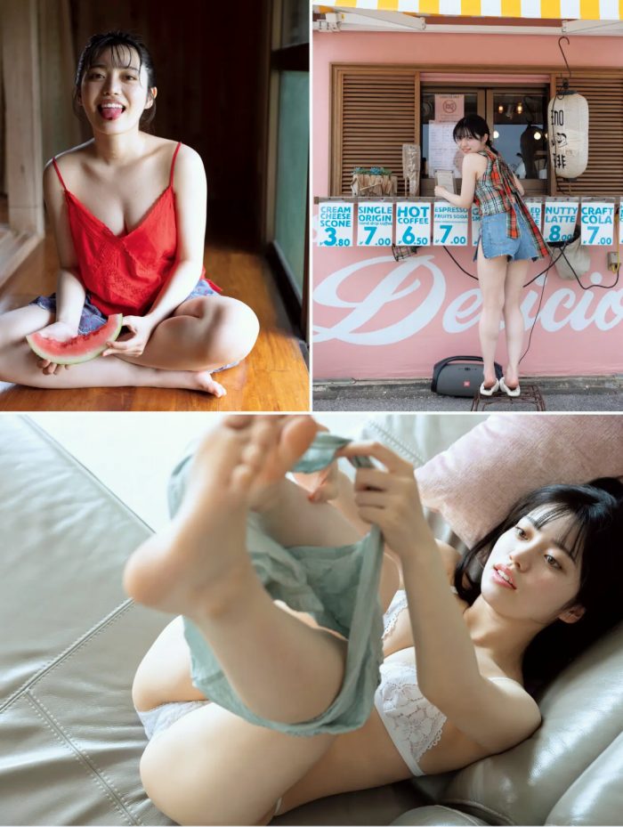 石浜芽衣 キュートな水着グラビアほか画像！