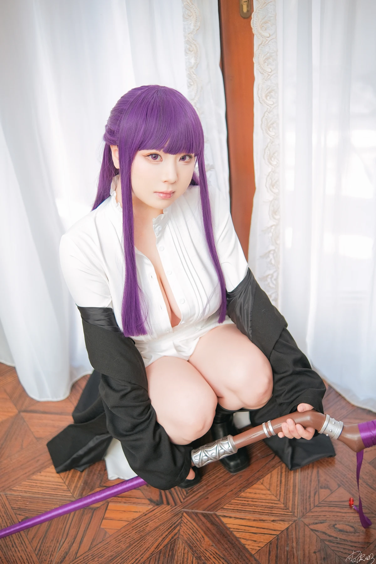 Cosplay 皮皮奶可可爱了啦 – 葬送的芙莉莲 菲伦