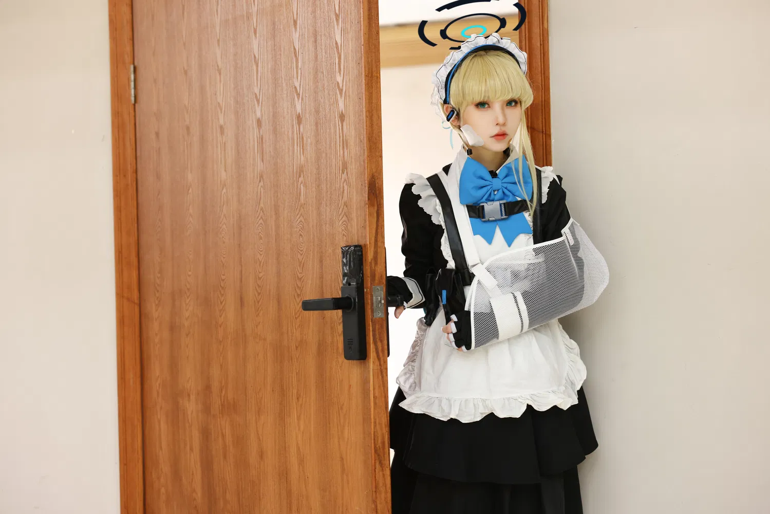 [Cosplay] G44不会受伤 飞鸟马时 (蔚蓝档案)