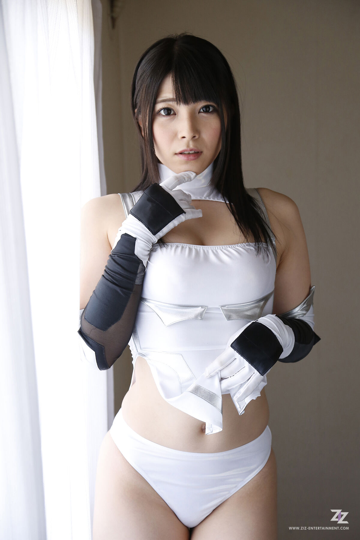 Ai Uehara 上原亜衣 - ZIZG-004TA Digital Photobook Taimanin Murasaki 上原亜衣 デジタル写真集 対魔忍ムラサキ購入特典