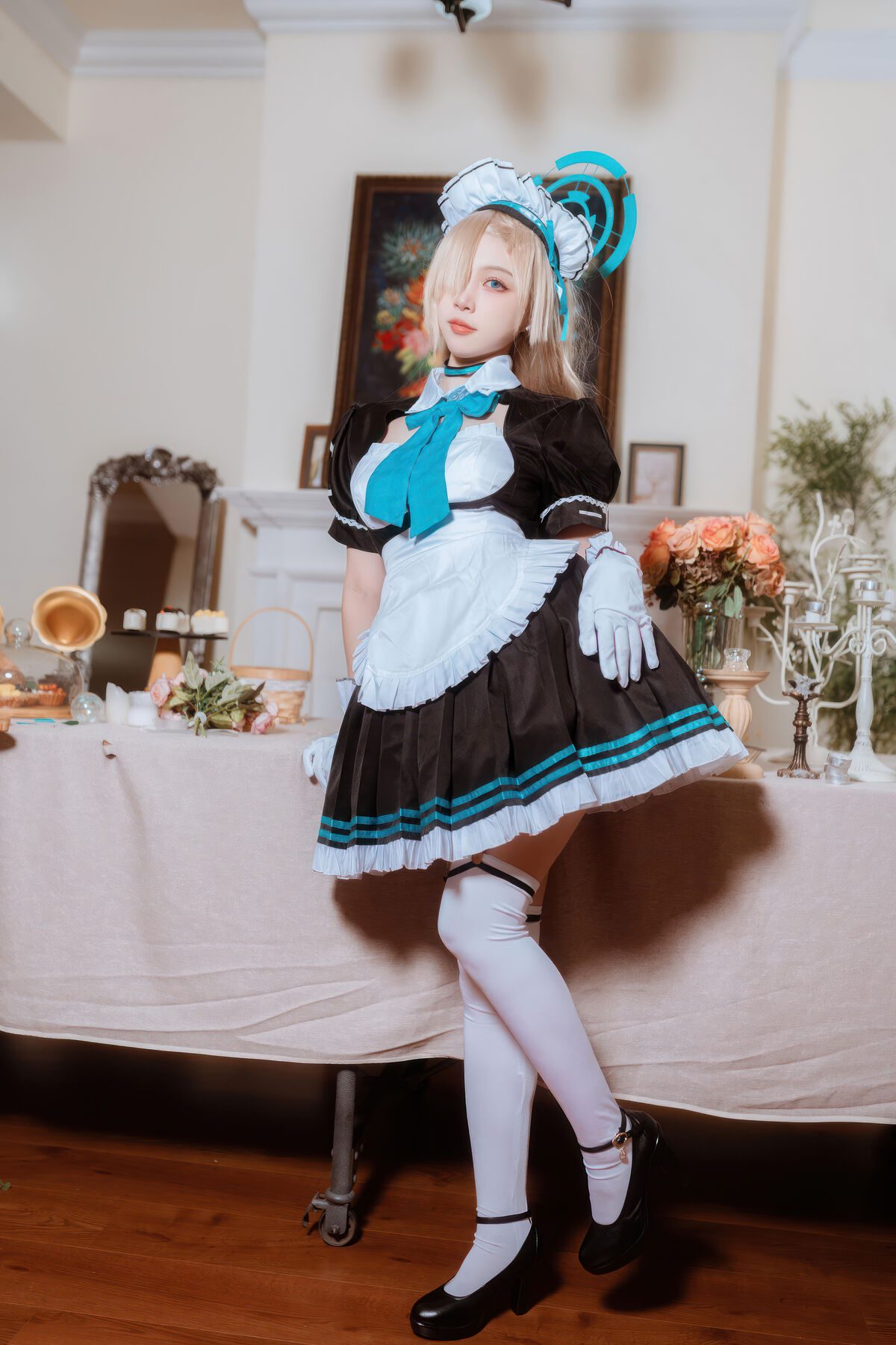 Coser@二佐Nisa - 蔚蓝档案 明日奈女仆