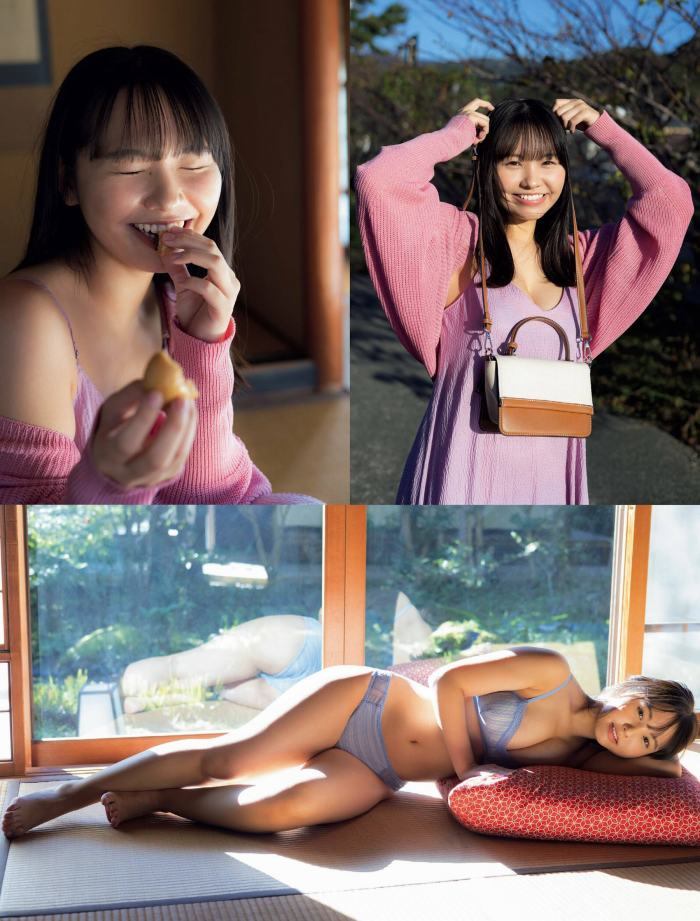 本郷柚巴 まぶしいボインの水着グラビア画像！