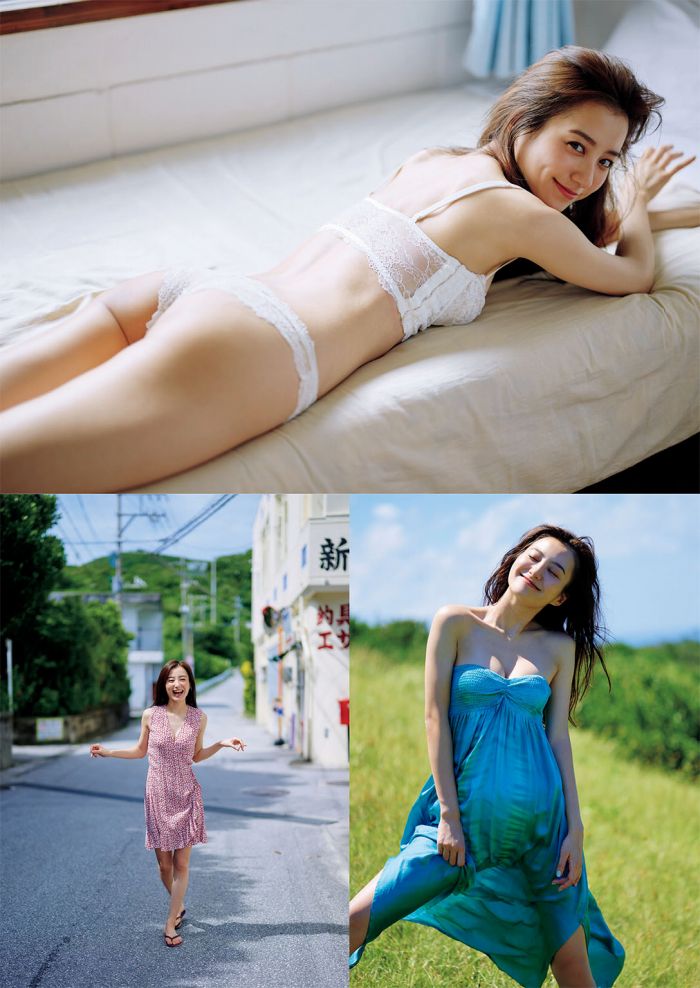 高田里穂 スタイル抜群な水着グラビア画像！