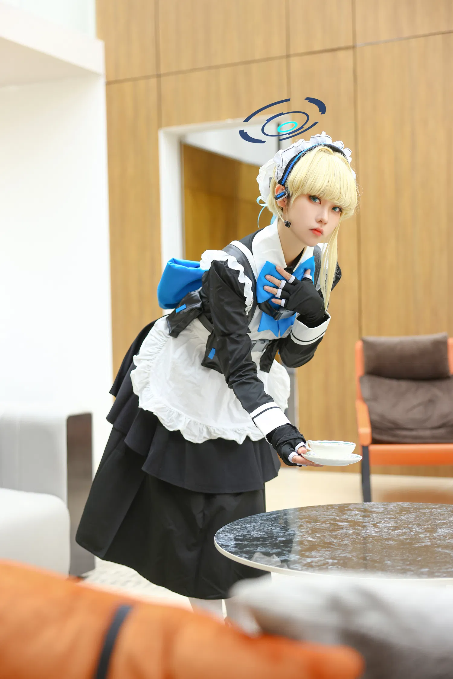 [Cosplay] G44不会受伤 飞鸟马时 (蔚蓝档案)