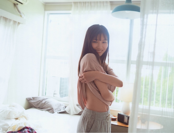 河田陽菜 ぷるふわバストの水着グラビア画像！