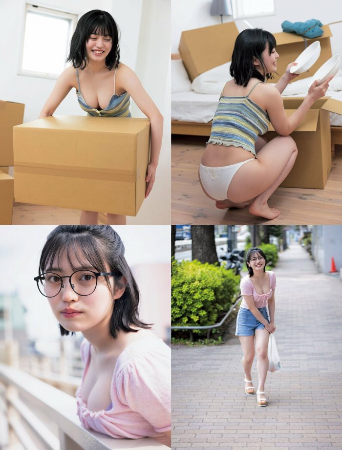 石浜芽衣 キュートな水着グラビアほか画像！