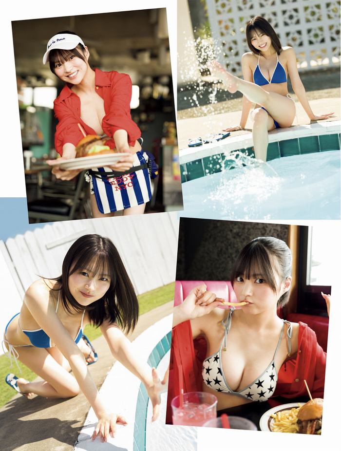 宇咲 ふわふわバストの水着グラビア画像他！