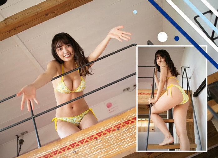 黒木ひかり むっちりバストの水着グラビア画像！