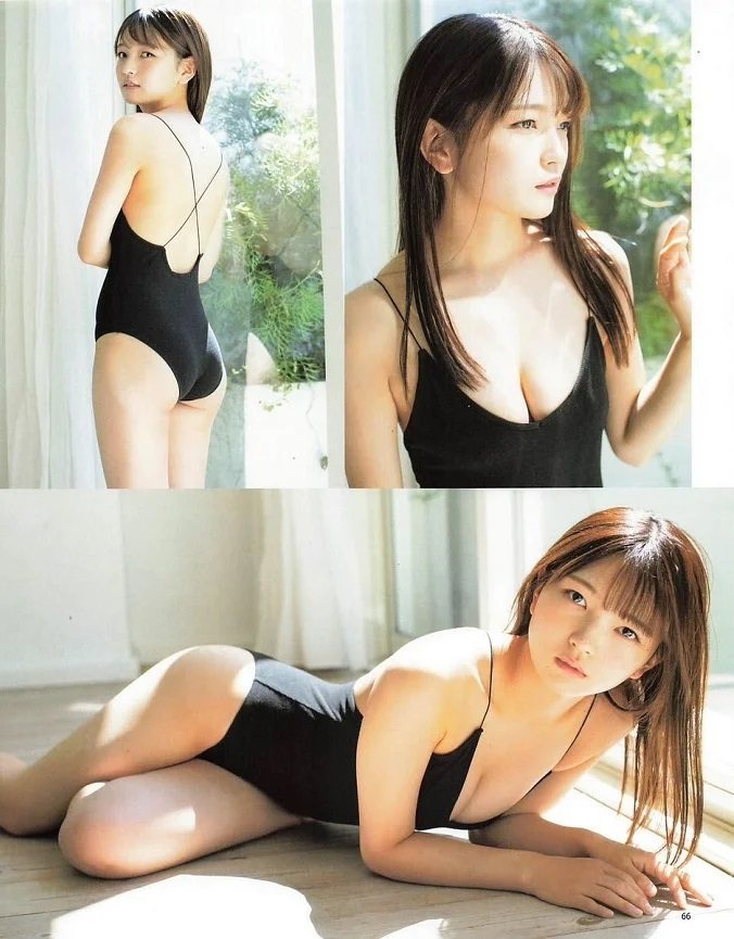 福留光帆 けっこうデカい水着グラビア画像！