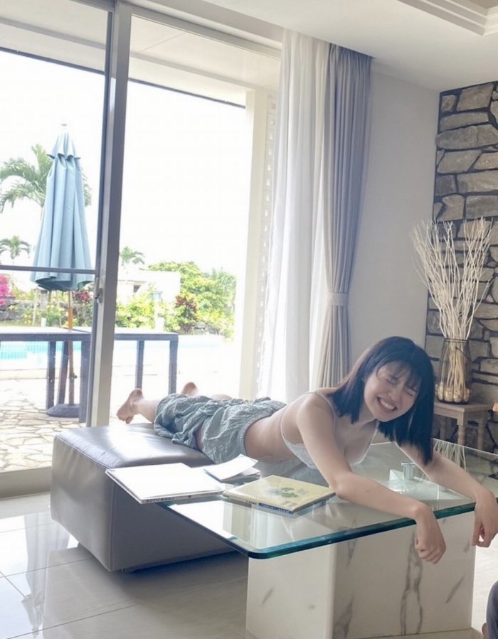 石浜芽衣 キュートな水着グラビアほか画像！