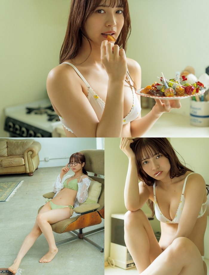 黒嵜菜々子 ふわふわボインの水着グラビア画像！