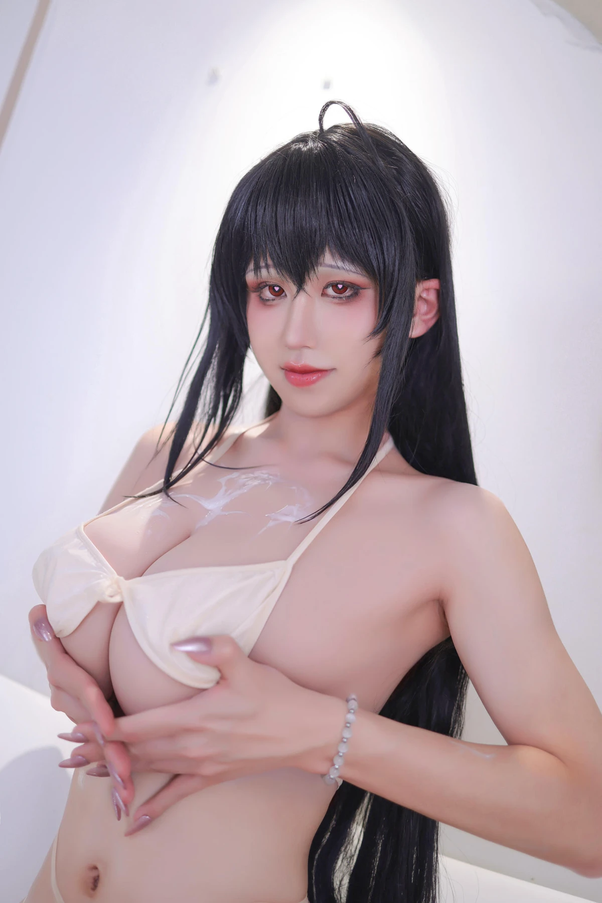Cosplay 桜满三时 – 碧蓝航线 大凤 泳装 Set.02