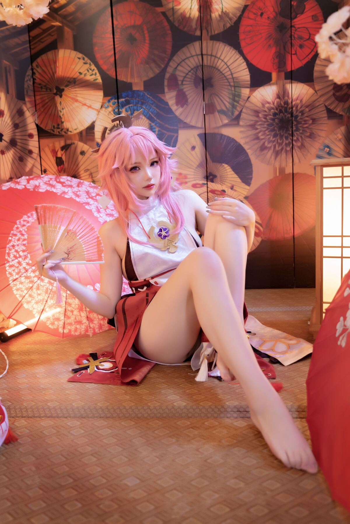 Coser@雪晴Astra - 原神 八重神子