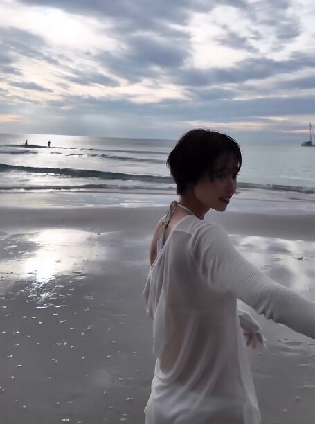 渡邊渚 おっぱいが凄い水着グラビア他画像！