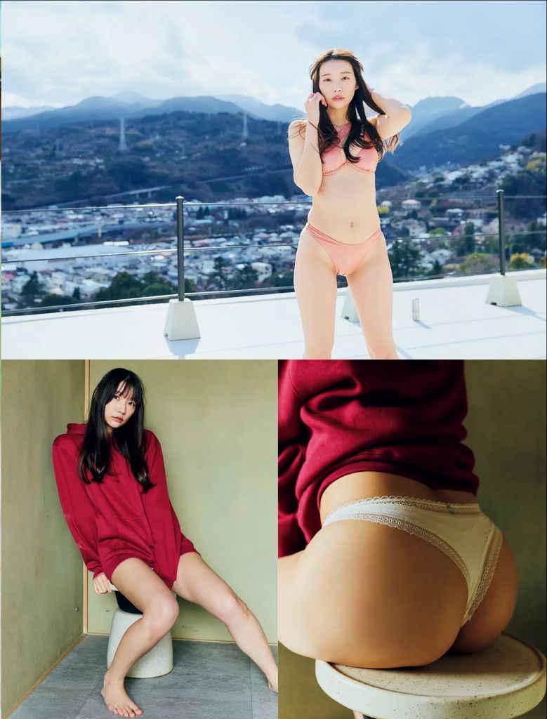 波崎天結 ハイレグが凄い水着グラビア画像！