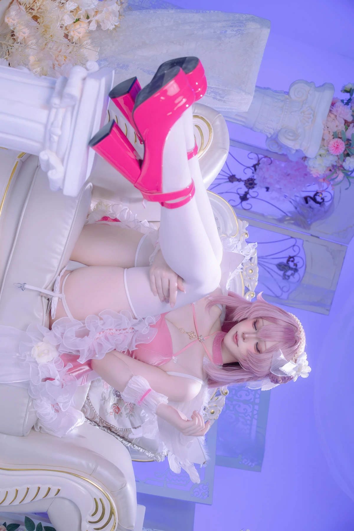 Cosplay 半半子Banbanko – 歐根親王Bunny