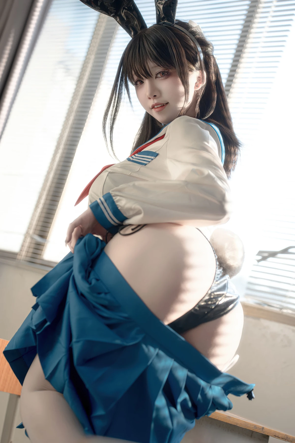 Cosplay 纸悦Etsu_ko – 水手服兔女郎