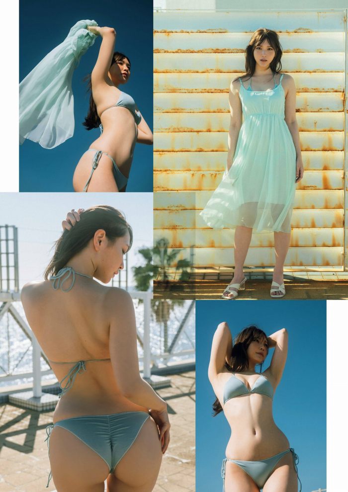 あまつまりな 脱ぎすぎ水着＆下着グラビア画像！