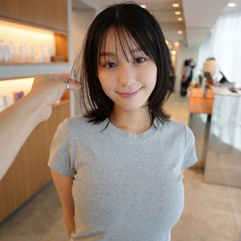 髙野真央 Gカップボインの水着グラビア画像！