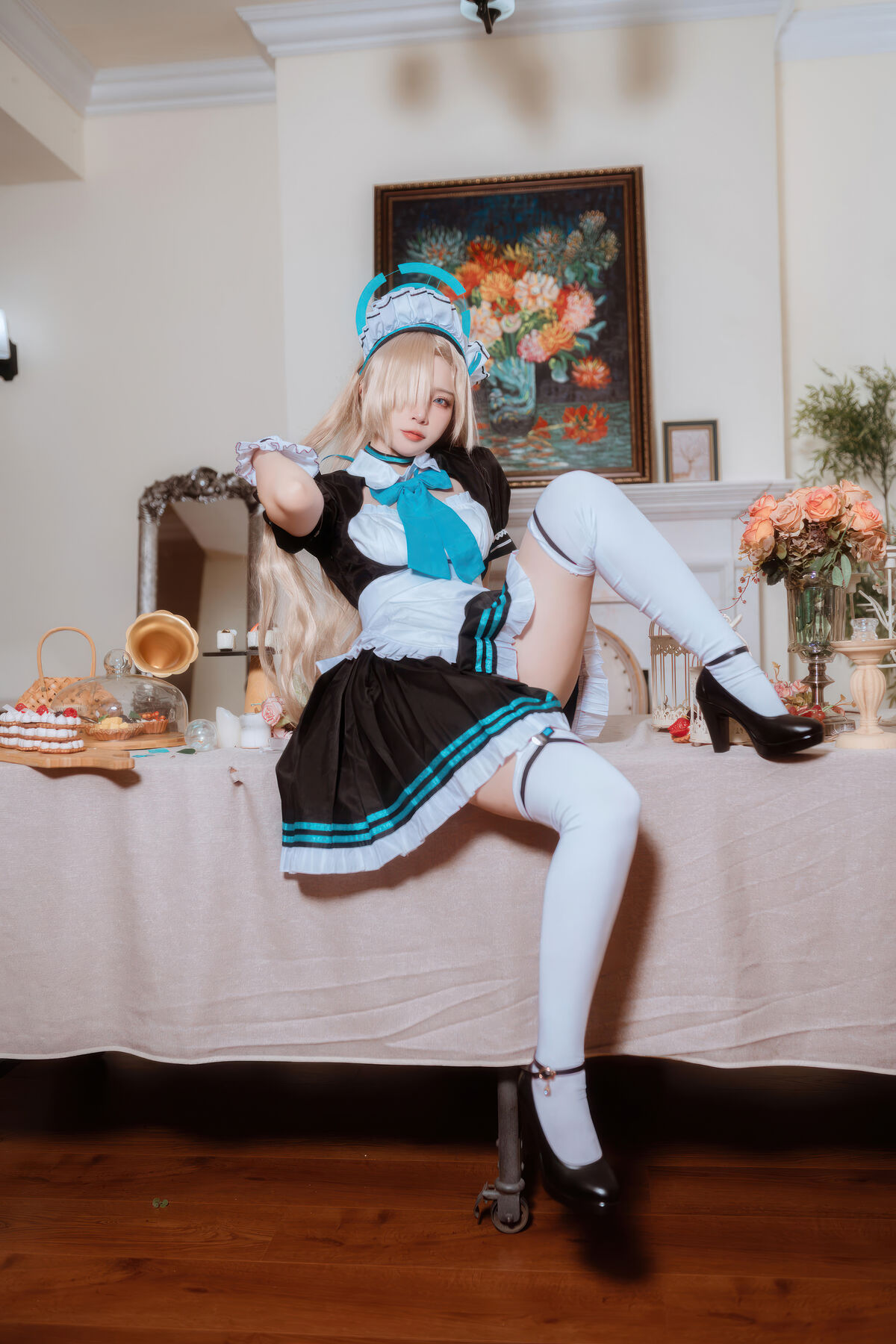 Coser@二佐Nisa - 蔚蓝档案 明日奈女仆