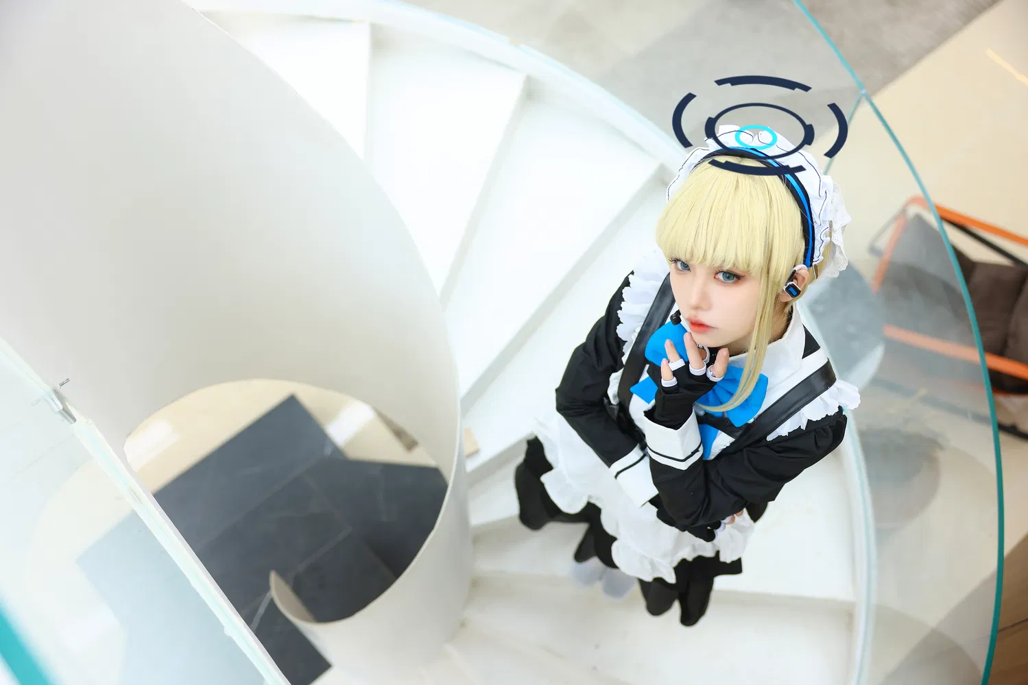 [Cosplay] G44不会受伤 飞鸟马时 (蔚蓝档案)