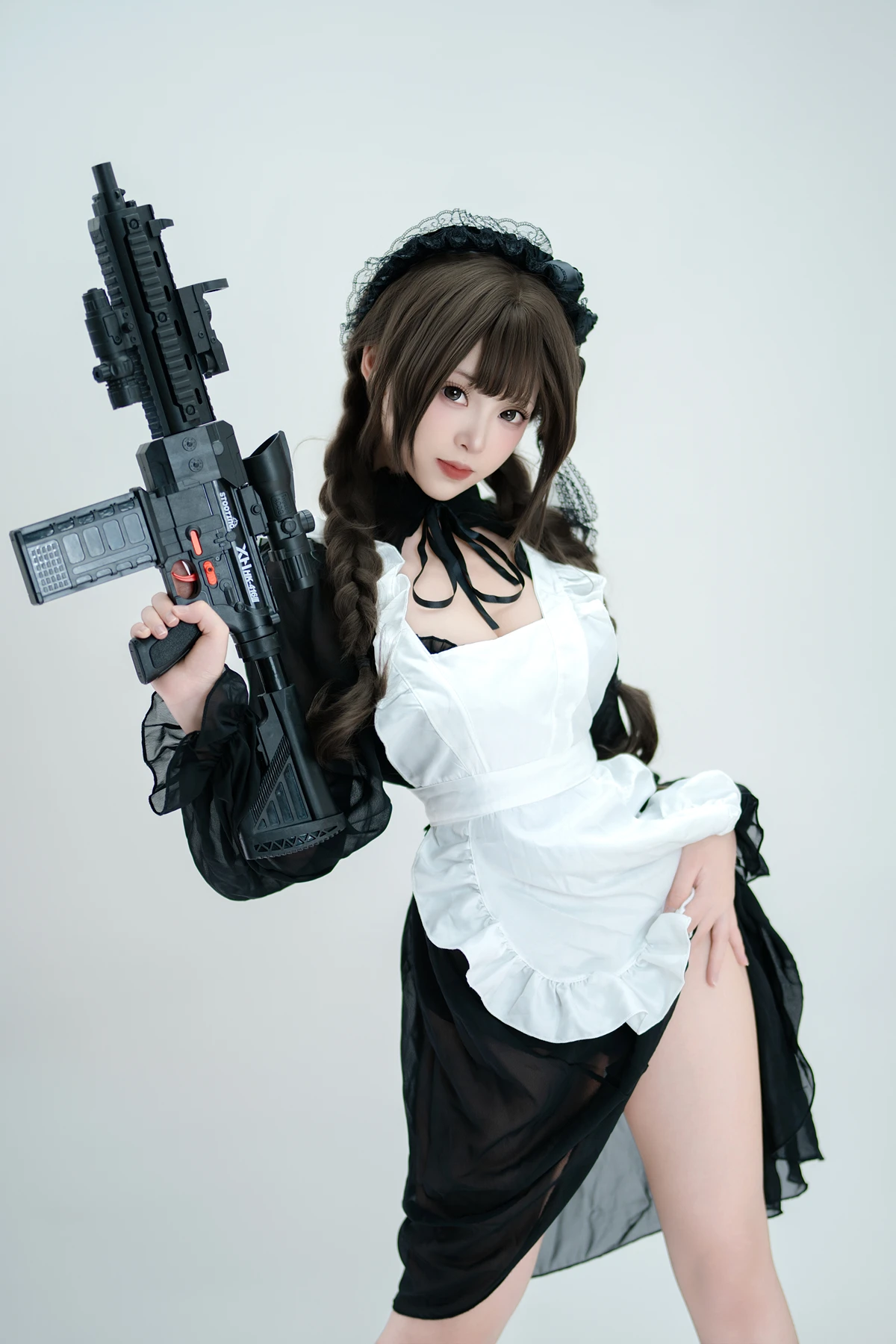 Cosplay Bangni邦尼 – 枪械女仆