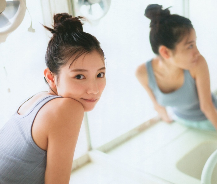 河田陽菜 ぷるふわバストの水着グラビア画像！