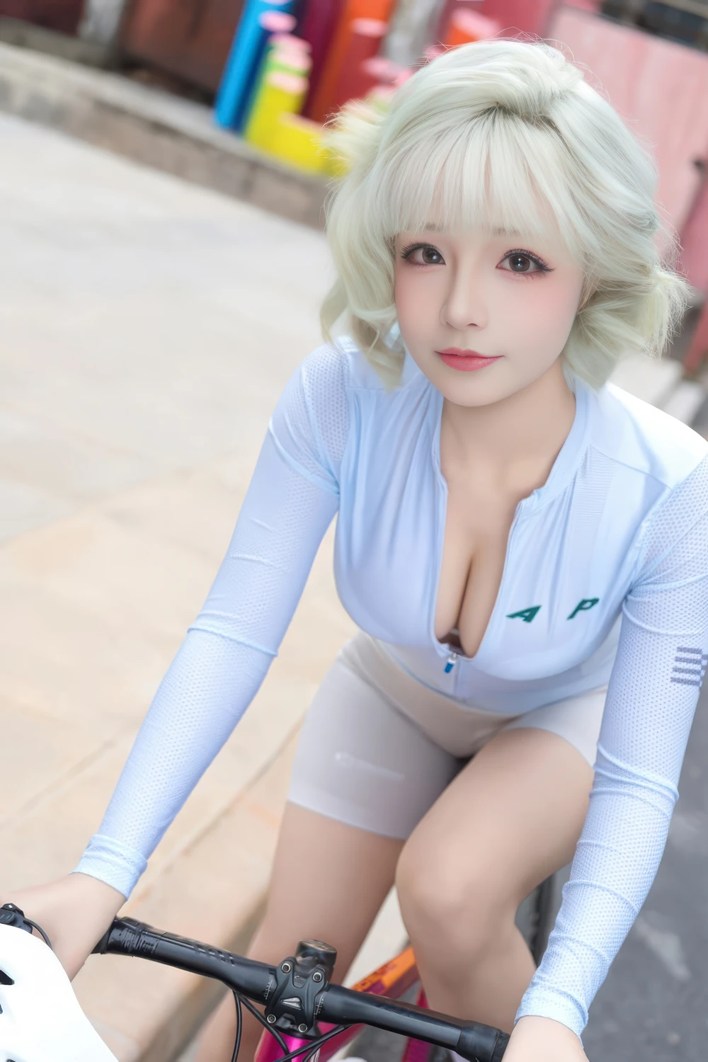 Cosplay Yuuhui玉汇 – 骑行日志 Set.01