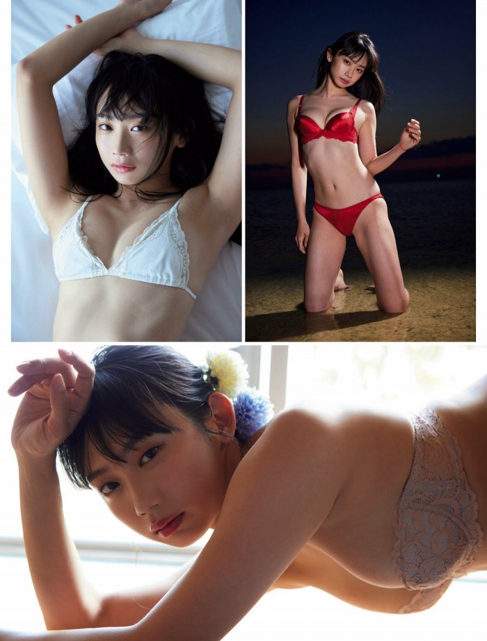 相沢菜々子 スタイル抜群な水着グラビア画像！