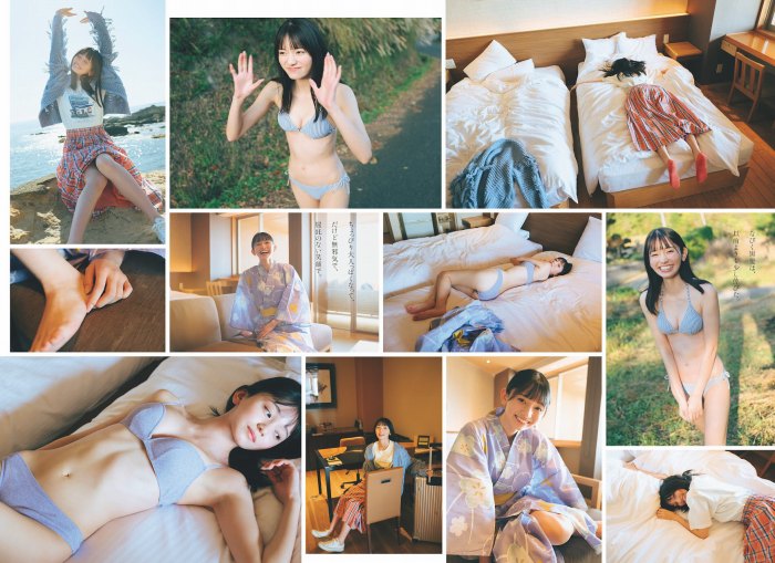 熊澤風花 キュートな水着グラビア画像ほか