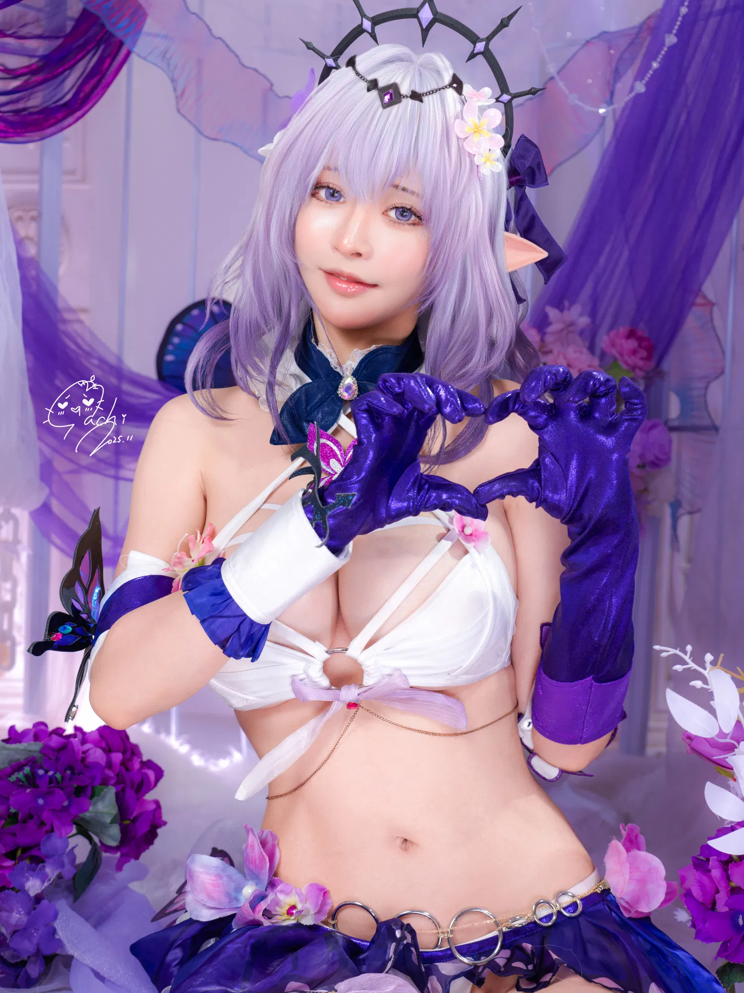 [Cosplay] Machi馬吉 ？？？？キャストリス水着？？？？聖女の裏の危ない姿？？？？第二弾