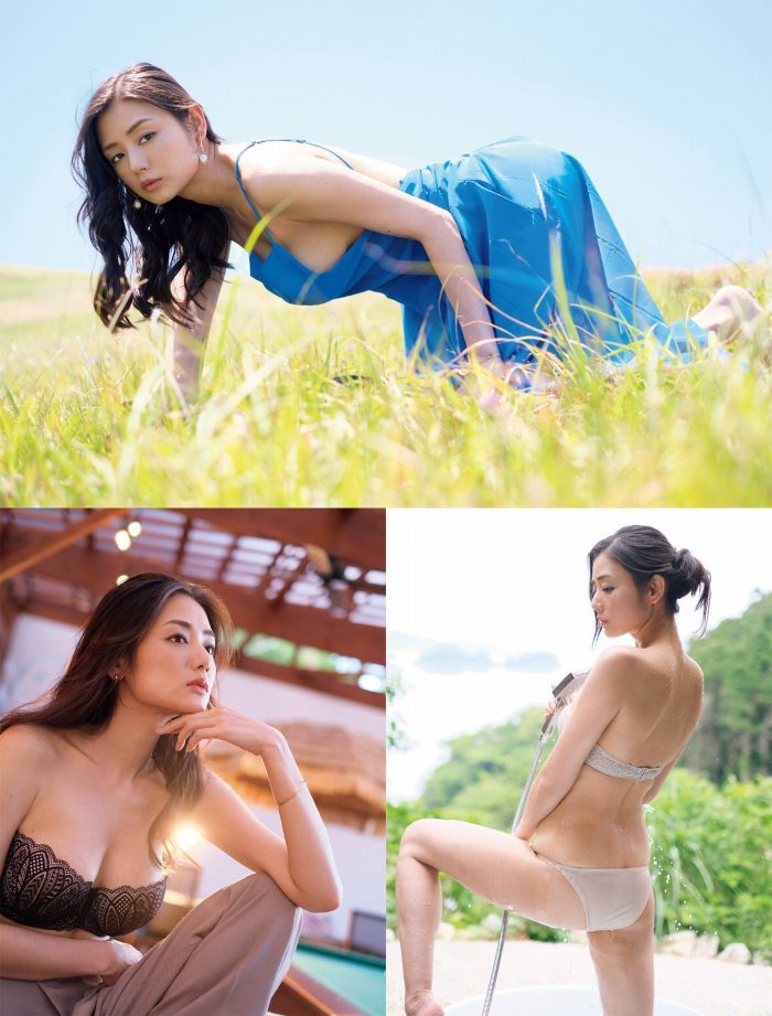 片山萌美 濡れ場ヌード＆水着グラビア画像！