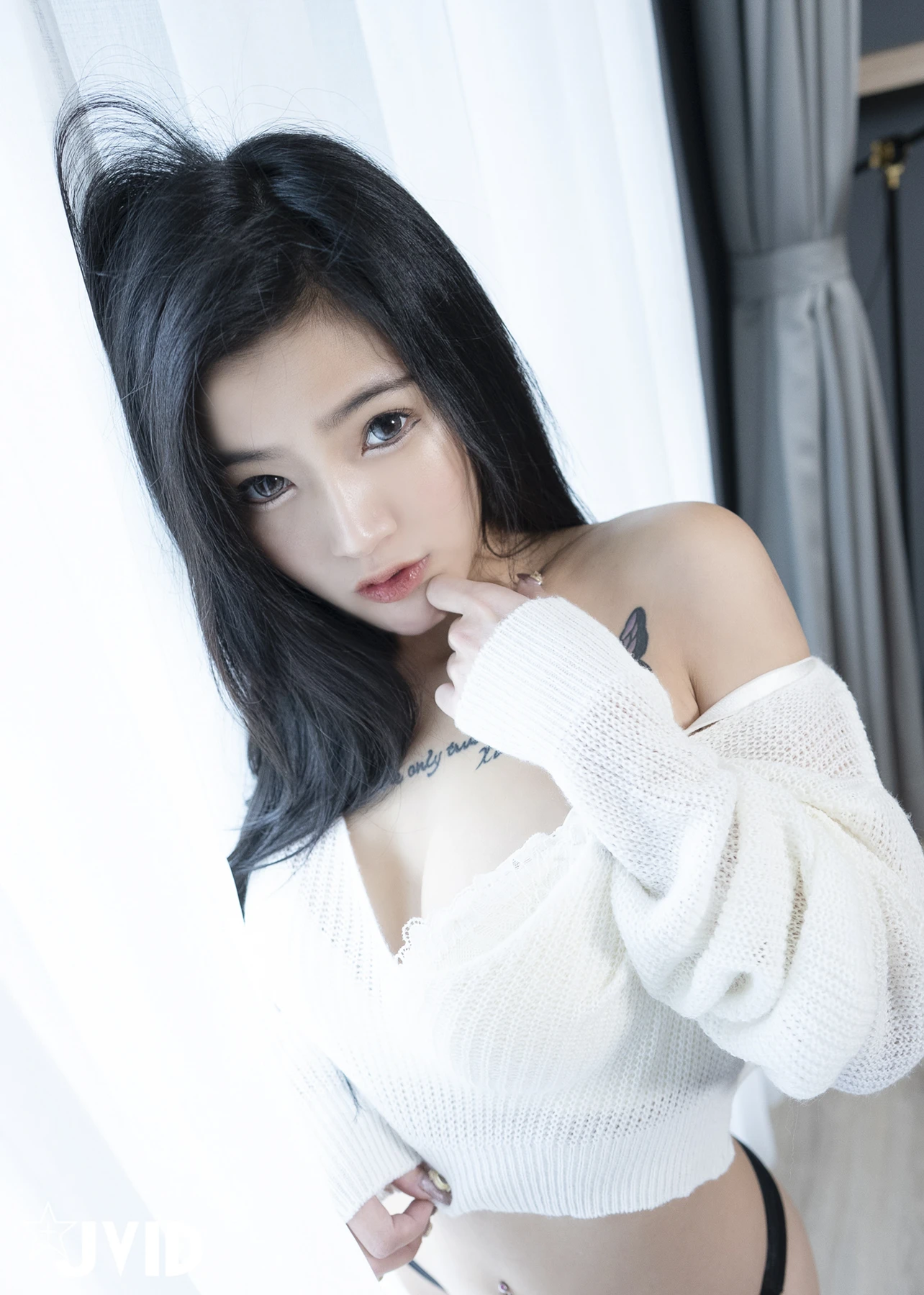 JVID 奈奈Nalnal – 「全裸上空」哥哥 用力もっと、もっと@@小隻馬趴好等著你來用力 Set.02