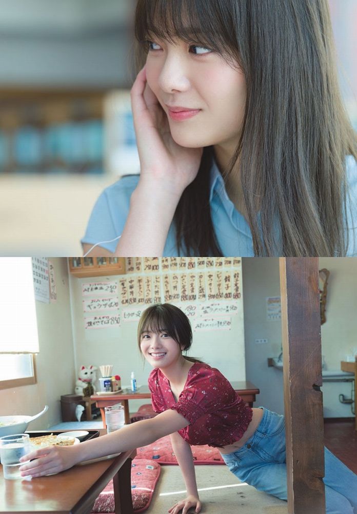 田村保乃 ナチュラルな激かわ水着グラビア画像！