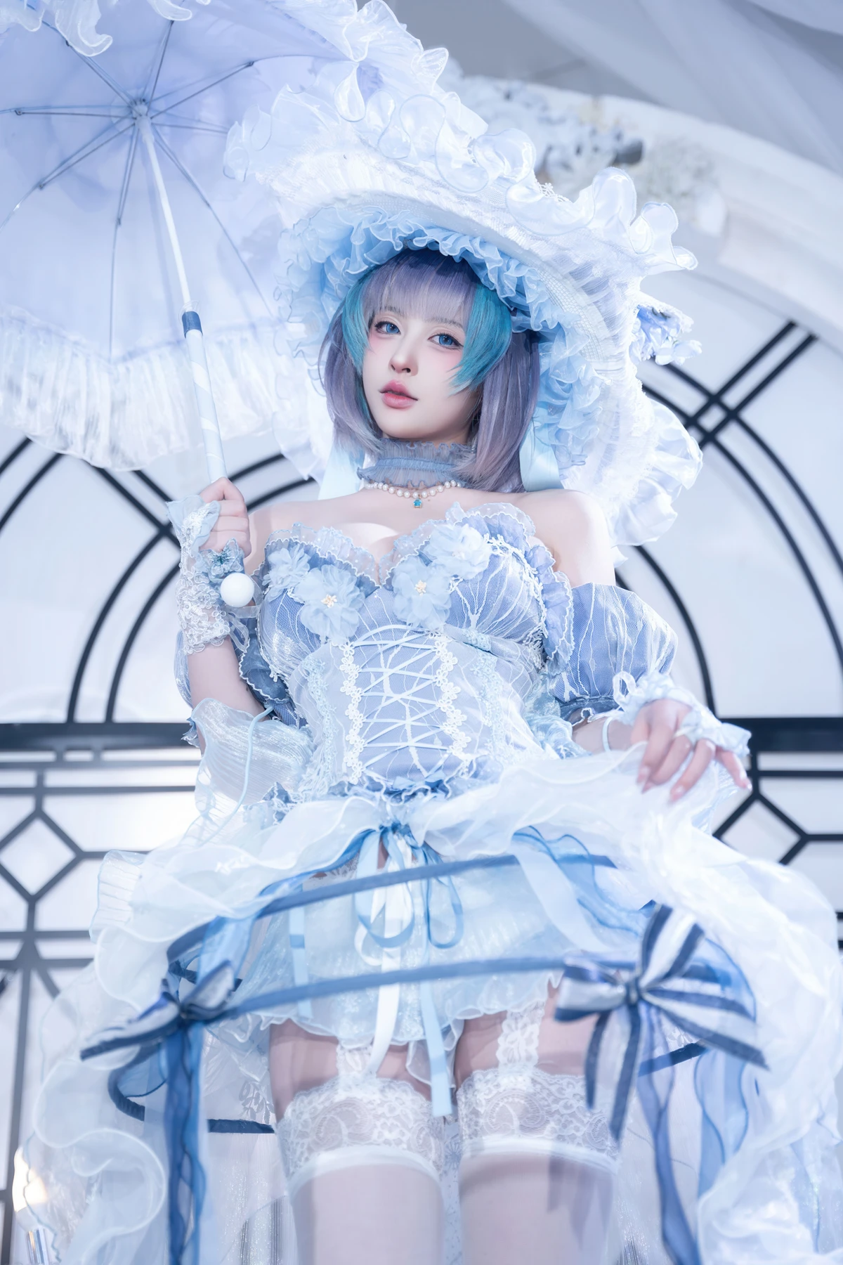 Cosplay 清水由乃 – 柴郡废稿礼服